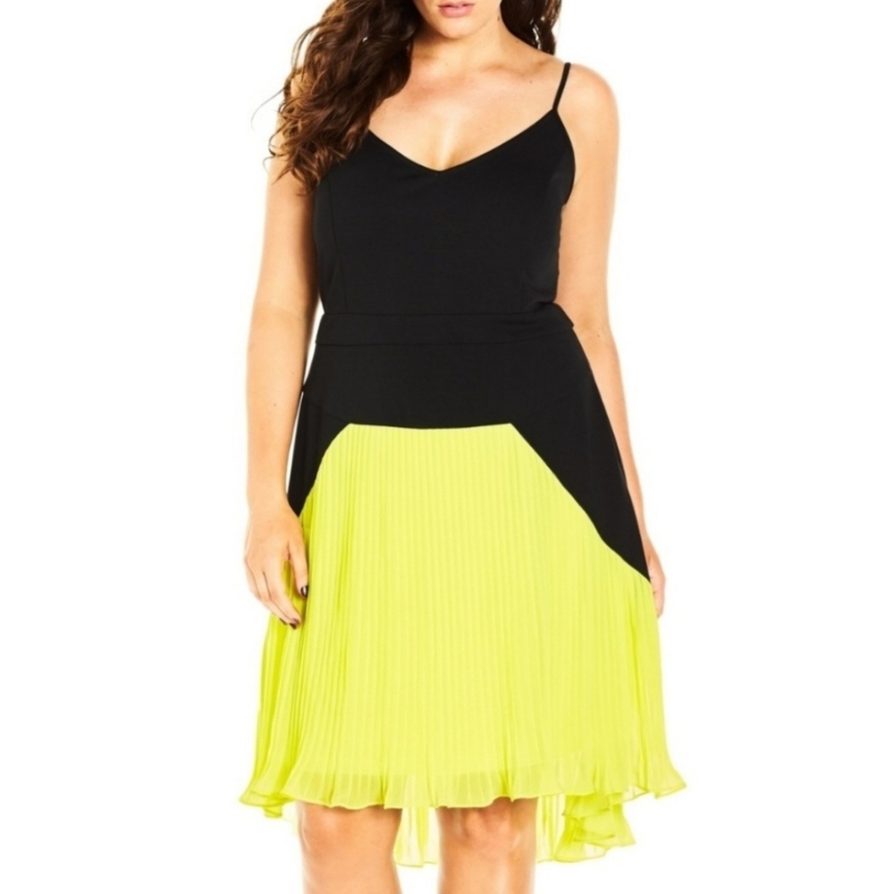 FREE SHIPPING- CITY CHIC DRESS. NWT. GORGEOUS. SIZE (L)